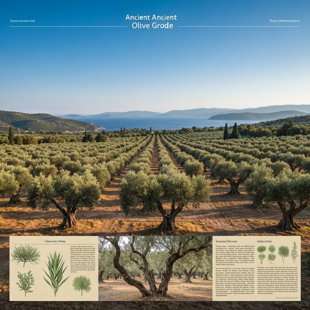 Ancient olive grove in Laconia