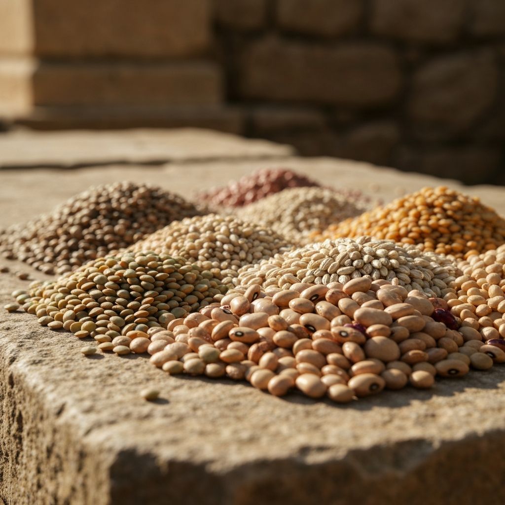 Grains and legumes